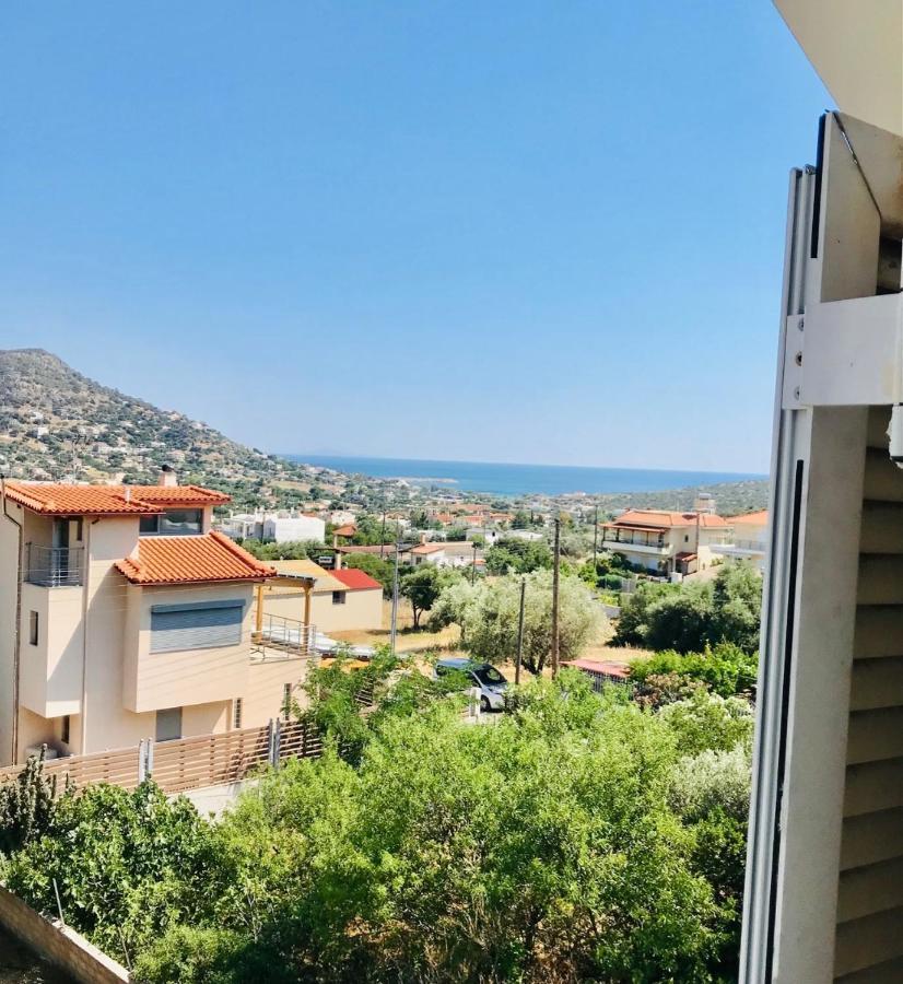 Agia Marina  Beautiful Maisonette With A View To The Mountains And The Sea מראה חיצוני תמונה