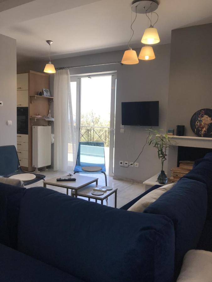 Agia Marina  Beautiful Maisonette With A View To The Mountains And The Sea מראה חיצוני תמונה