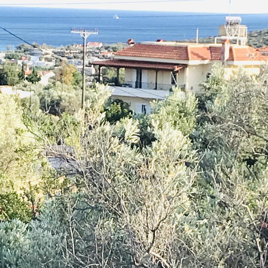 Agia Marina  Beautiful Maisonette With A View To The Mountains And The Sea מראה חיצוני תמונה