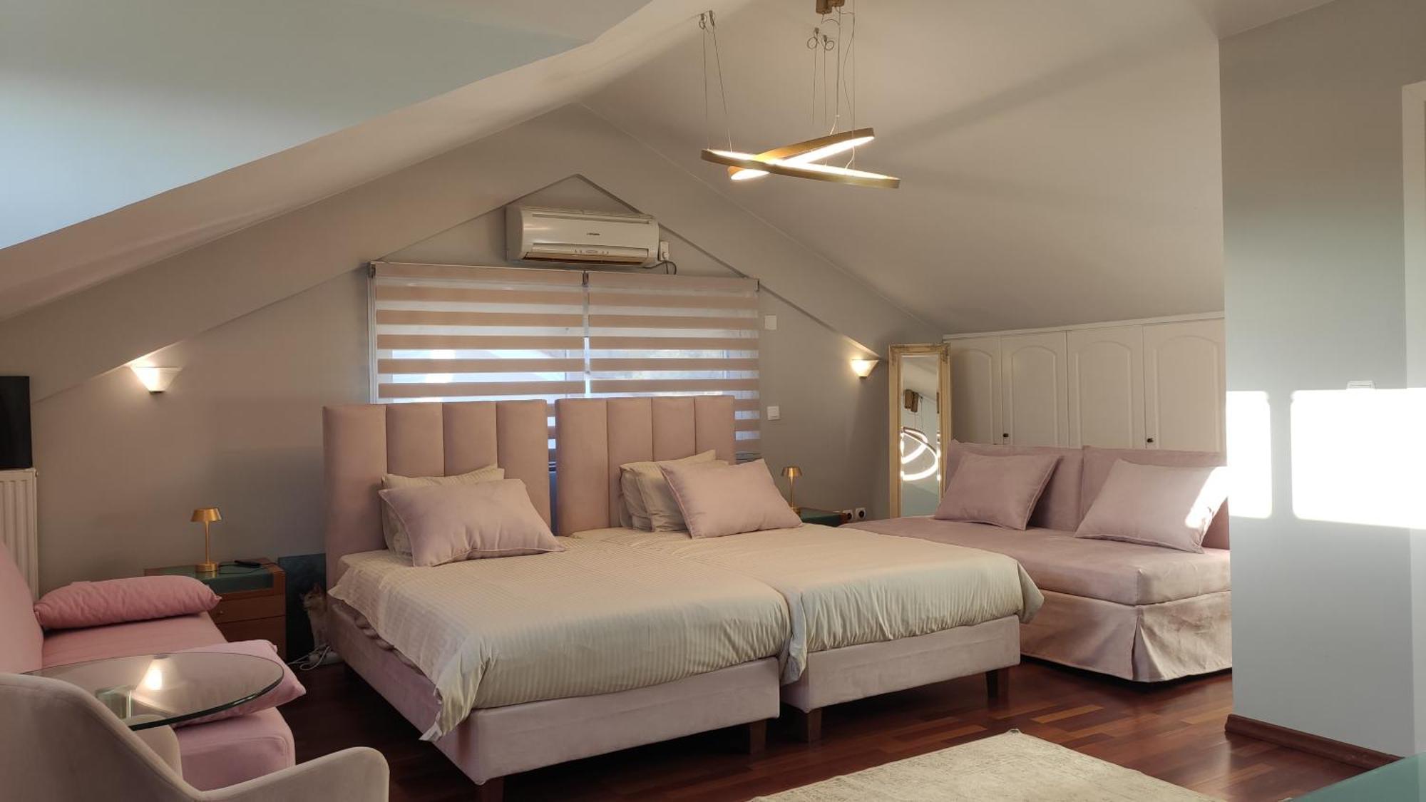 Agia Marina  Beautiful Maisonette With A View To The Mountains And The Sea מראה חיצוני תמונה